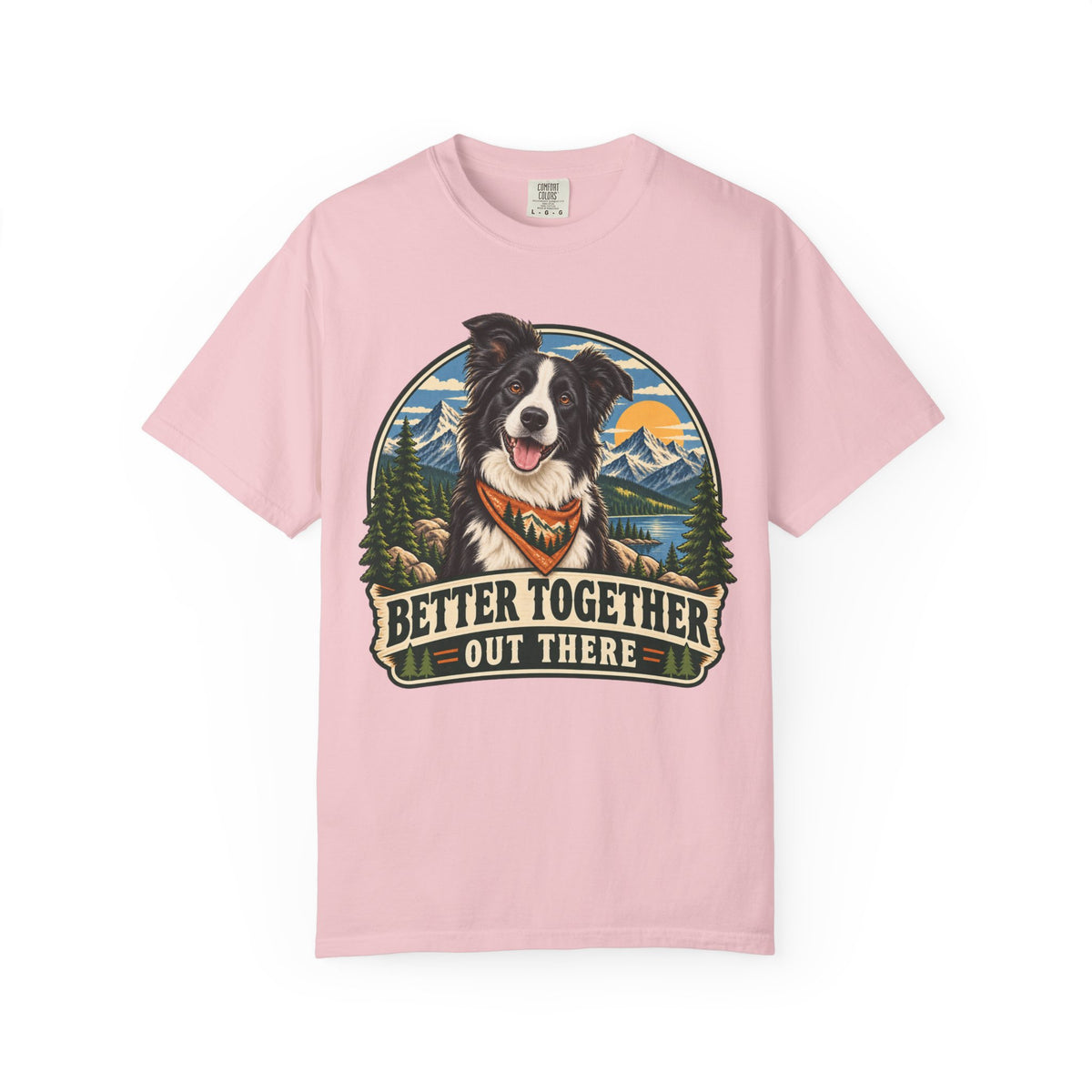 Adventure Buddy — Custom Pet Portrait Premium Tee