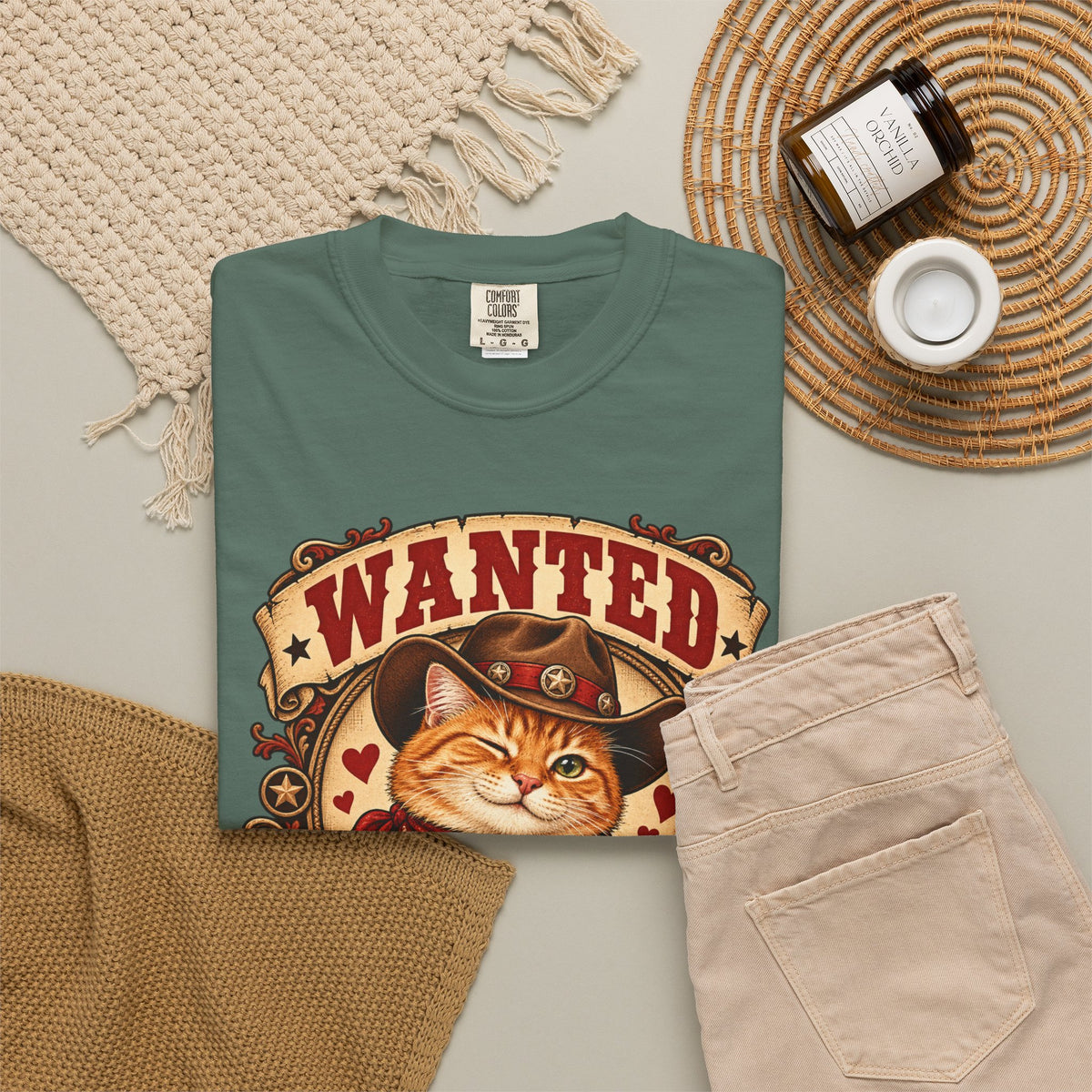 Heart Thief — Custom Pet Portrait Premium Tee