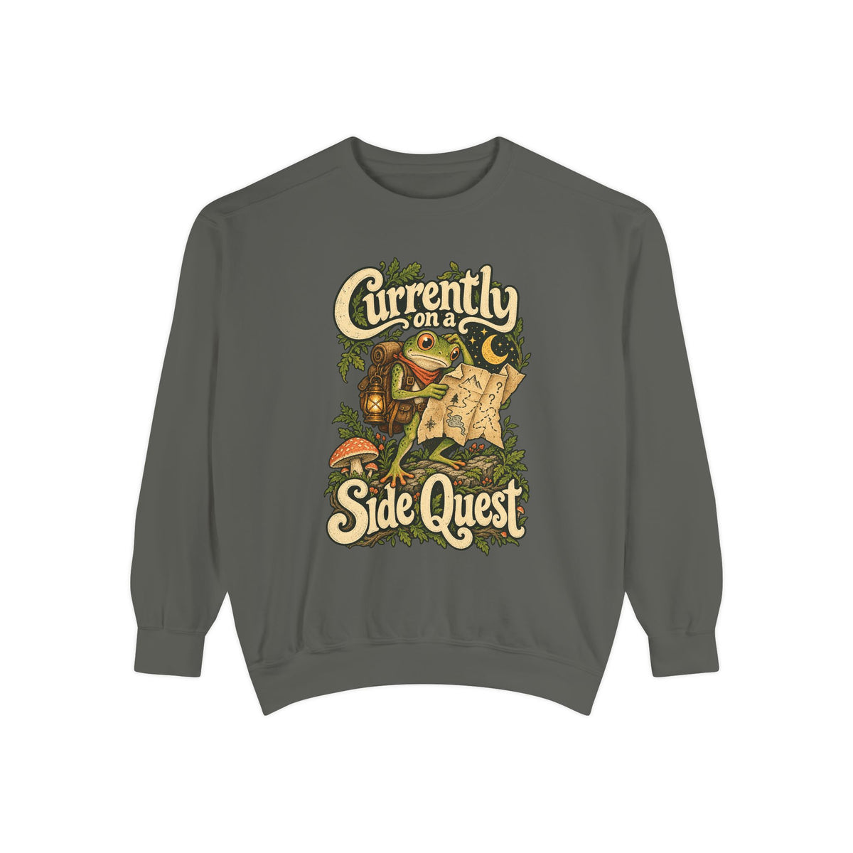 Currently on a Side Quest — Garment-Dyed Crewneck