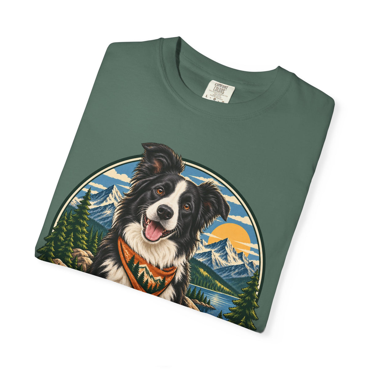 Adventure Buddy — Custom Pet Portrait Premium Tee