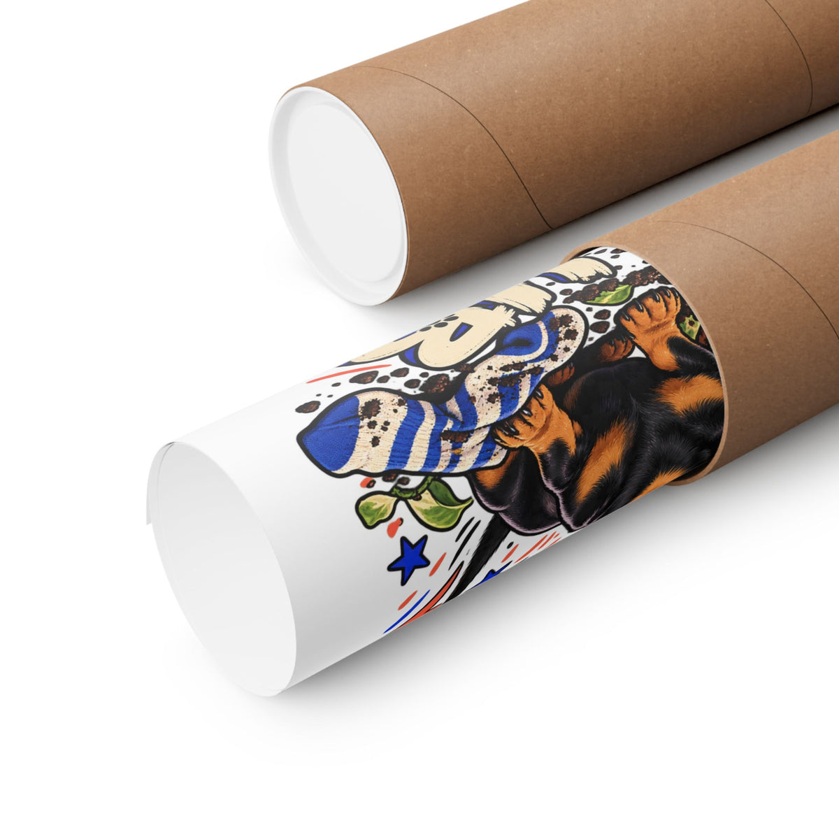 Tiny Chaos Club — Custom Pet Portrait Matte Art Print