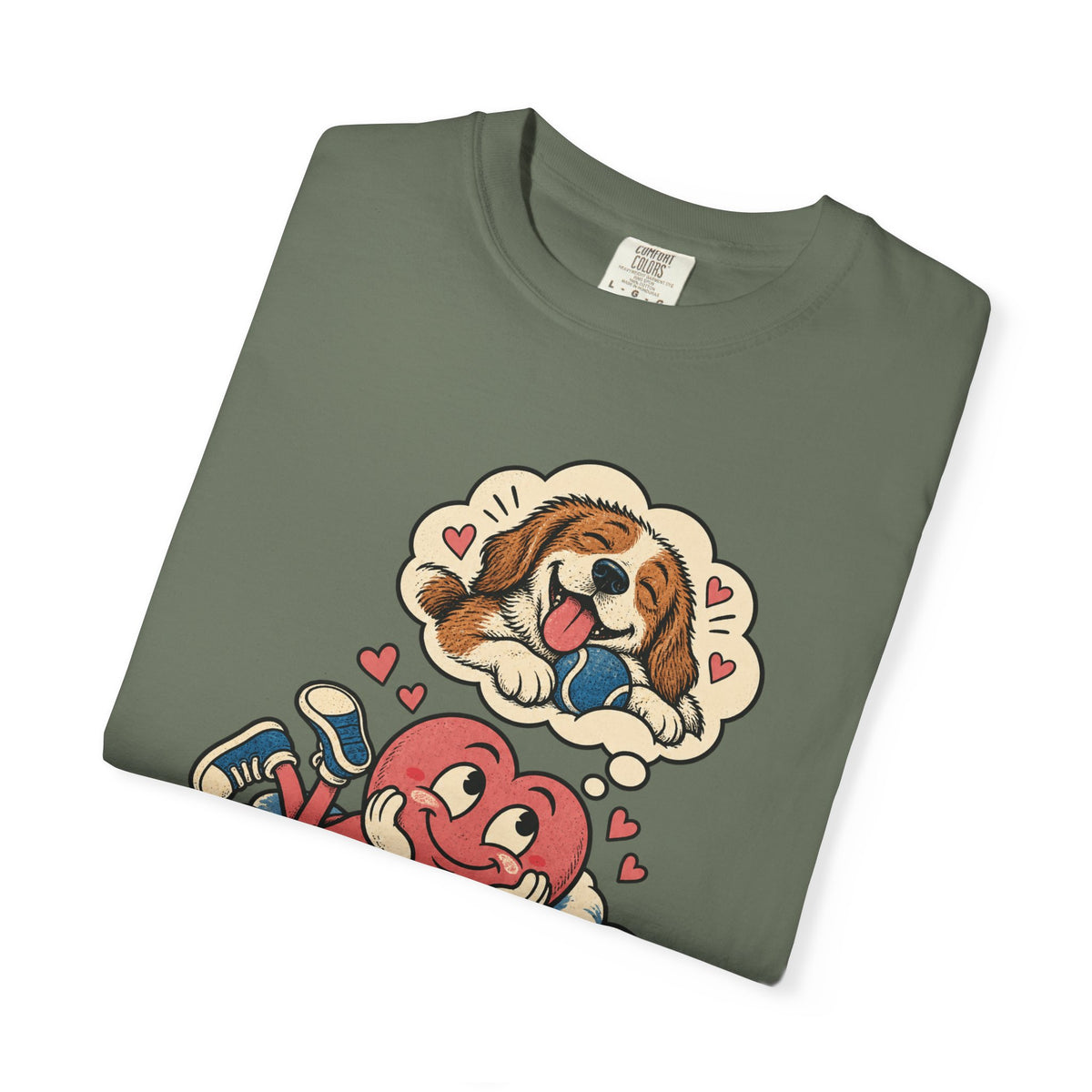 Probably Thinking About My Dog — Garment-Dyed Tee