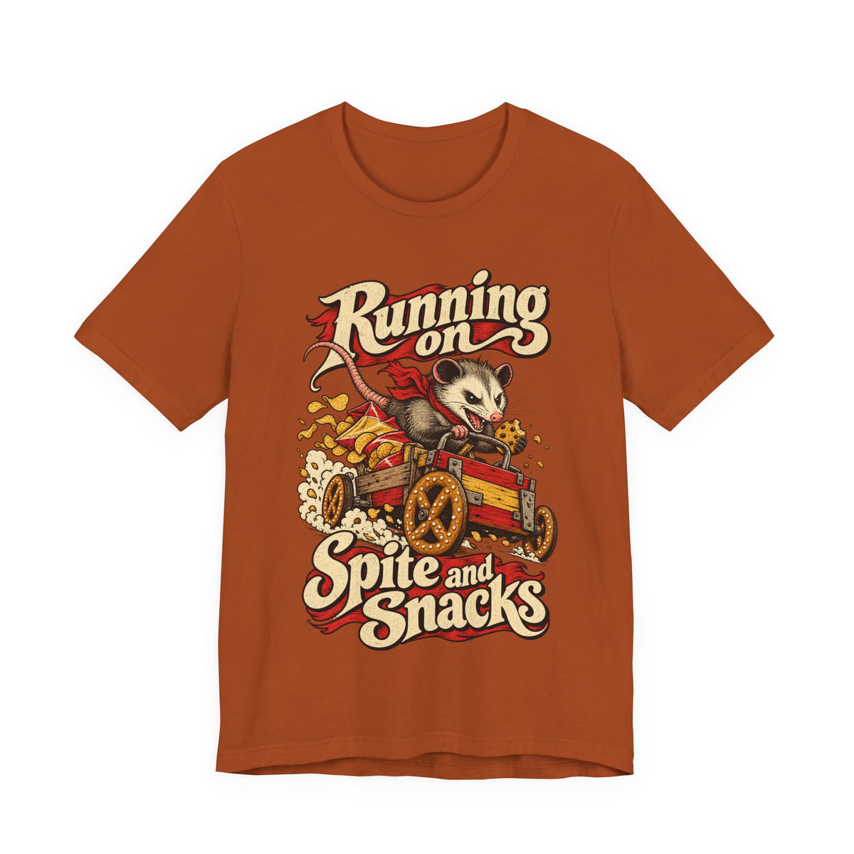 Running on Spite and Snacks — Unisex Tee