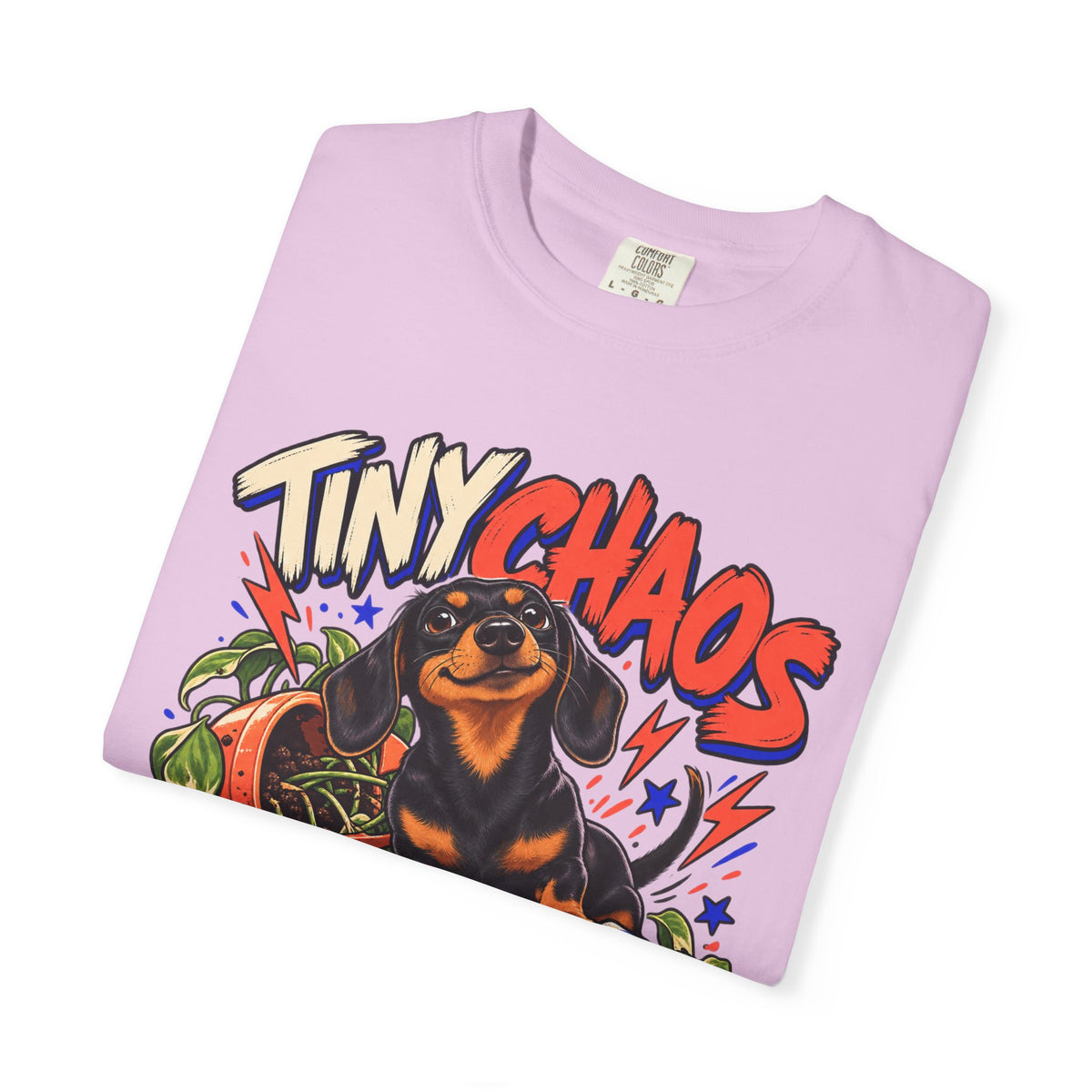 Tiny Chaos Club — Custom Pet Portrait Premium Tee