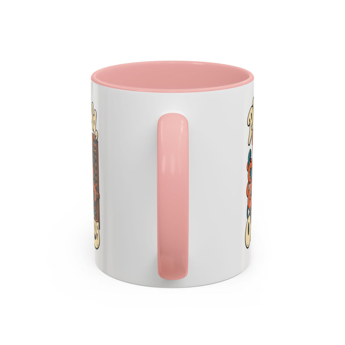 Please Hold, I'm Overthinking — Accent Mug