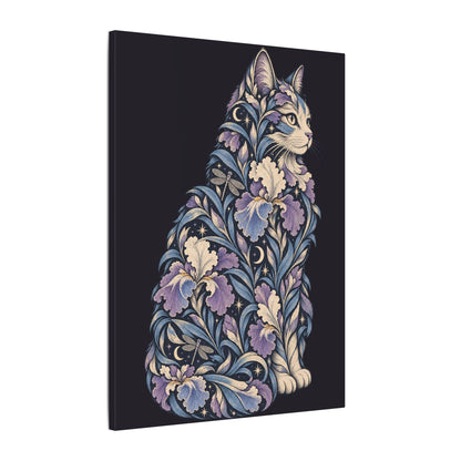 Iris Familiar — Matte Stretched Canvas
