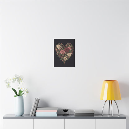 Thornheart — Matte Stretched Canvas
