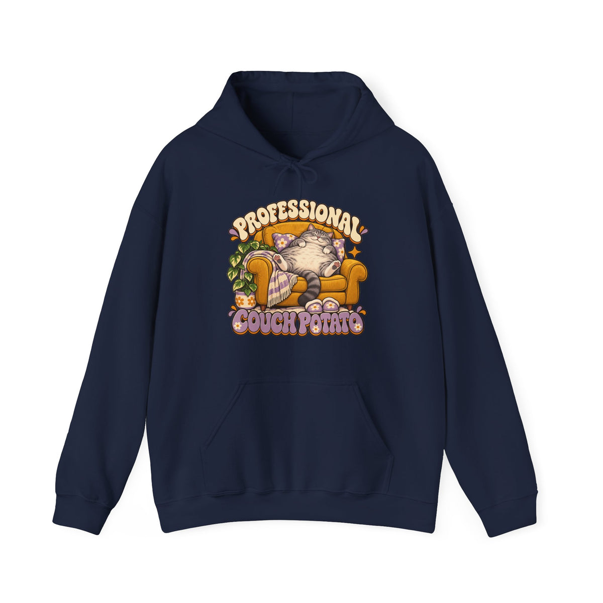 Couch Potato — Custom Pet Portrait Hoodie