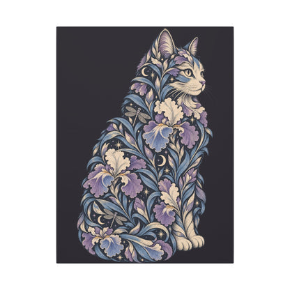 Iris Familiar — Matte Stretched Canvas