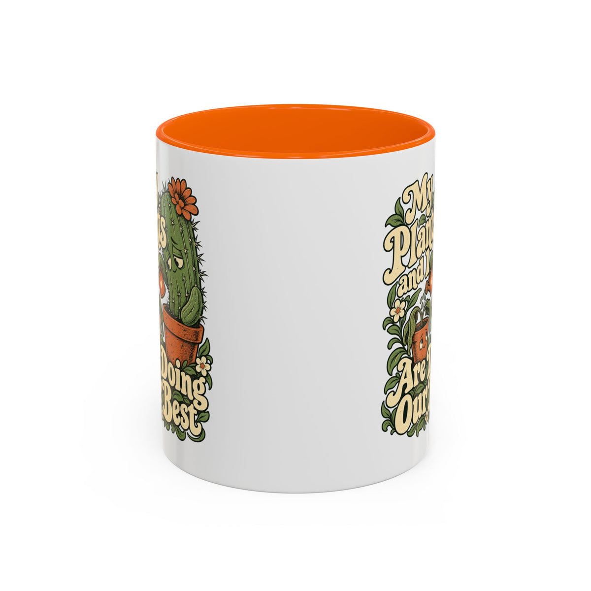 My Plants and I Are Doing Our Best — Accent Mug