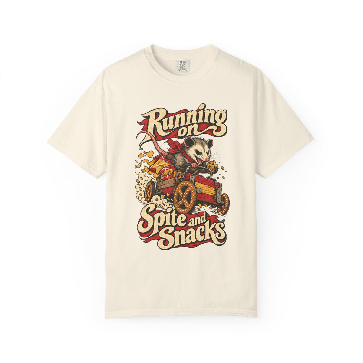 Running on Spite and Snacks — Garment-Dyed Tee