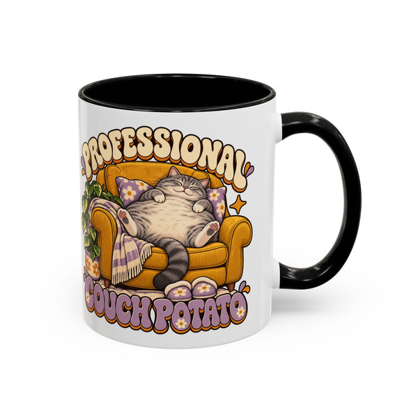 Couch Potato — Custom Pet Portrait Accent Mug