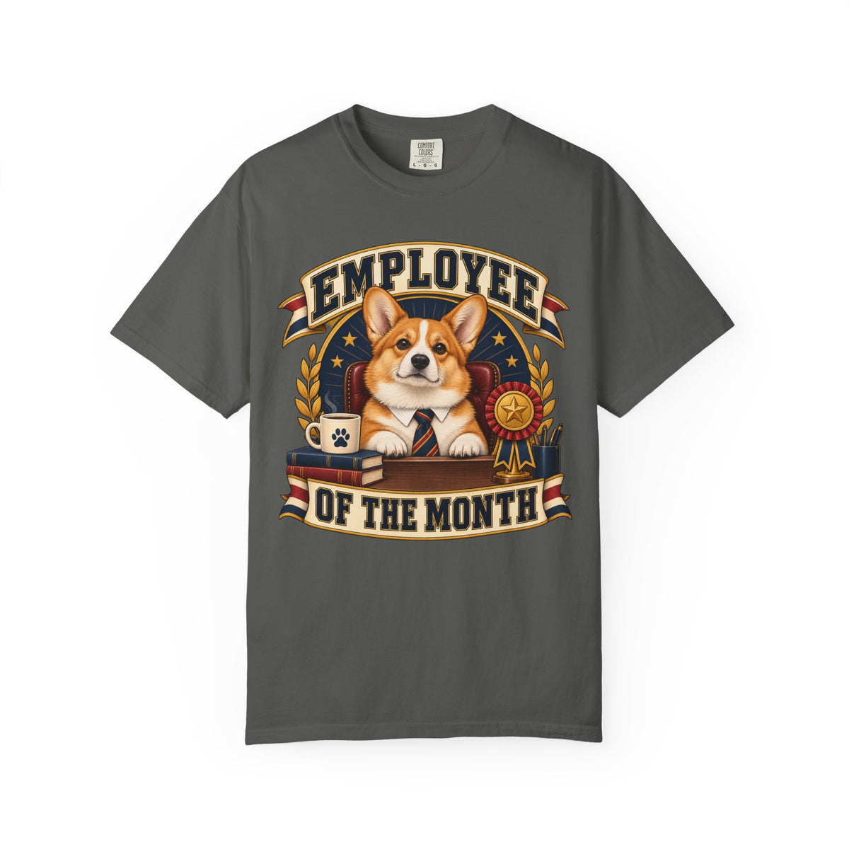 Employee of the Month — Custom Pet Portrait Premium Tee