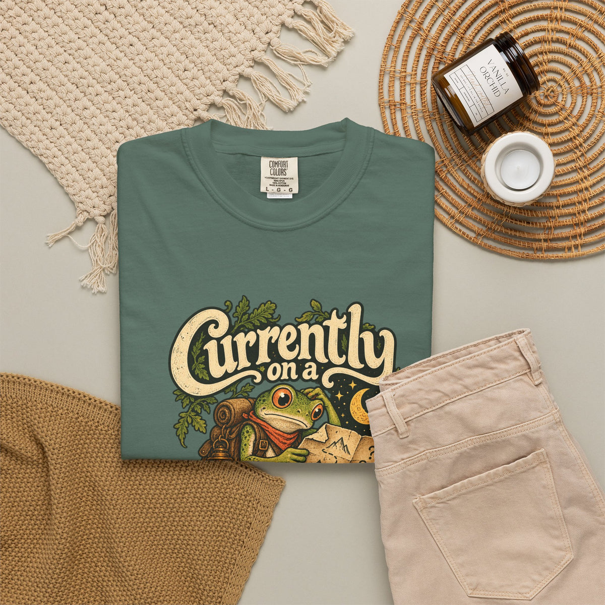 Currently on a Side Quest — Garment-Dyed Tee