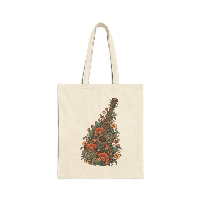 Desert Serenade — Cotton Canvas Tote
