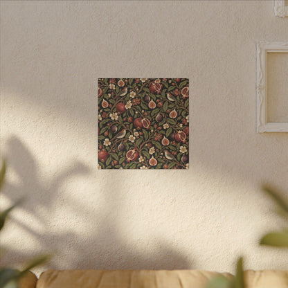 Wild Orchard Pattern — Matte Stretched Canvas