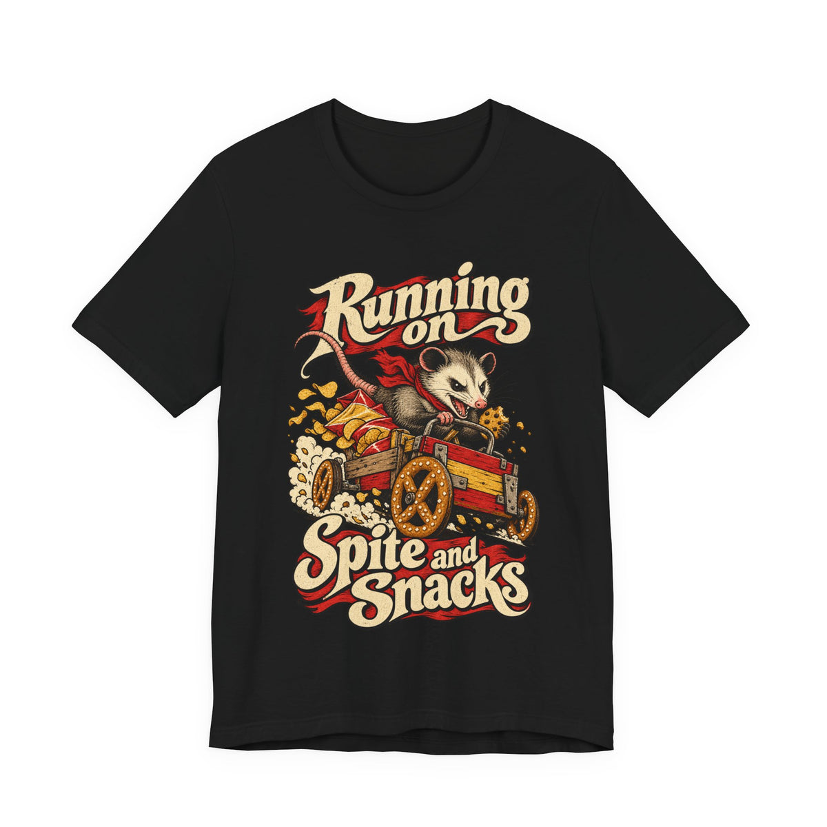 Running on Spite and Snacks — Unisex Tee