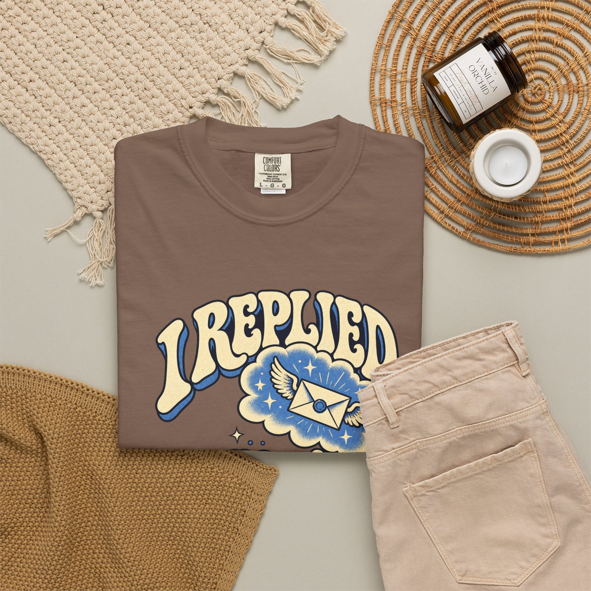 I Replied in My Head — Garment-Dyed Tee
