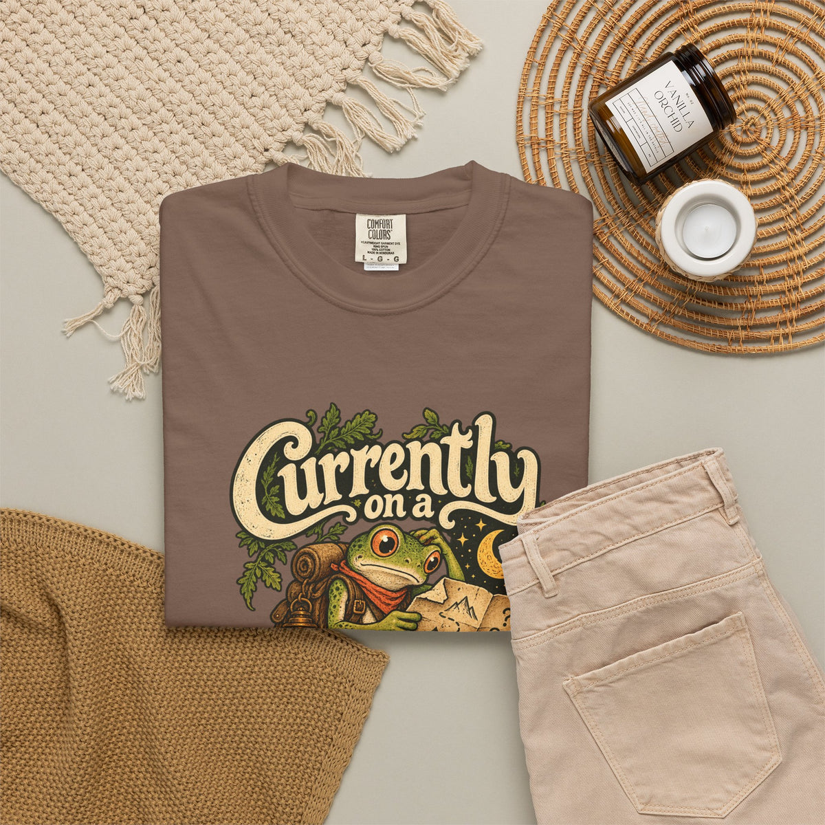 Currently on a Side Quest — Garment-Dyed Tee