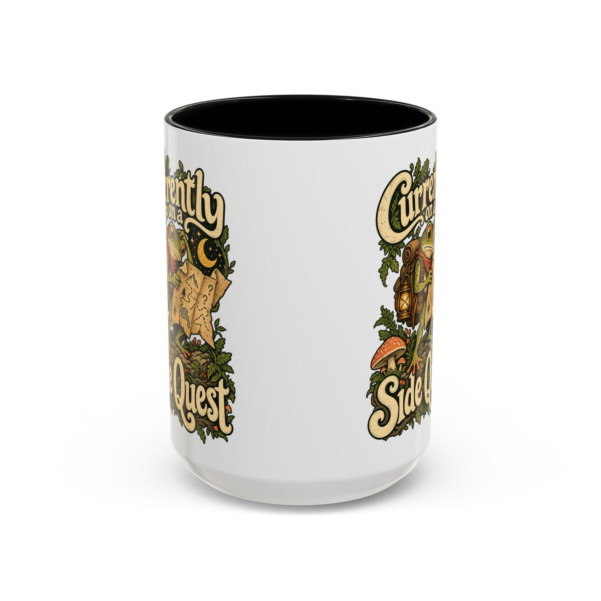 Currently on a Side Quest — Accent Mug