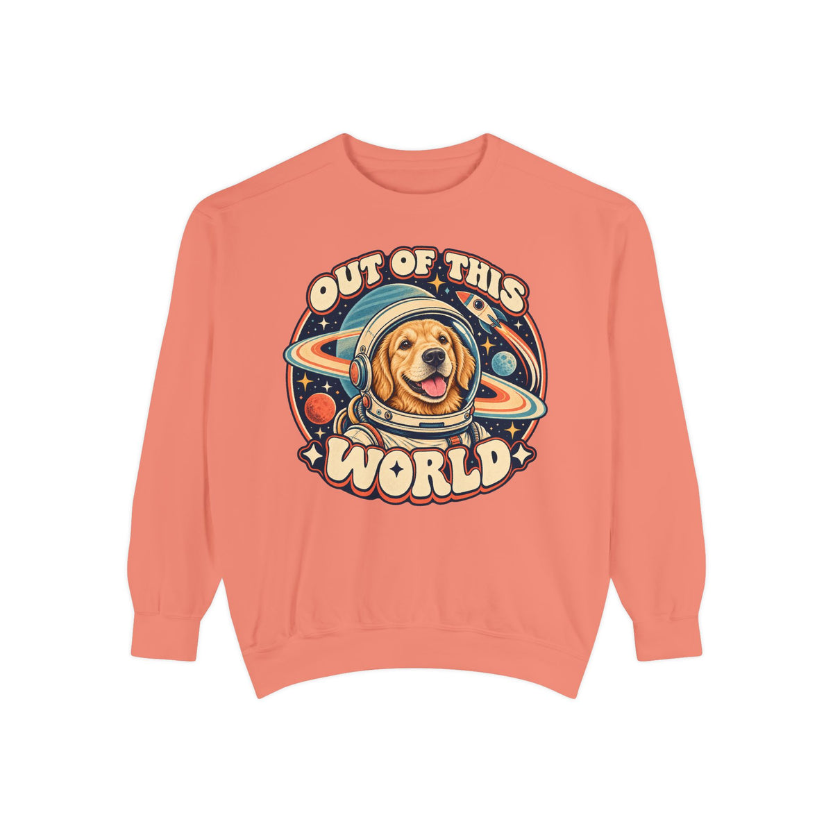 Space Cadet — Custom Pet Portrait Crewneck