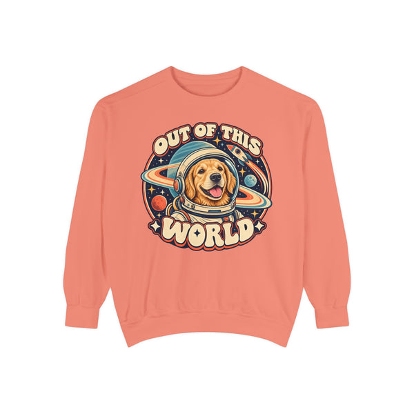 Space Cadet — Custom Pet Portrait Crewneck
