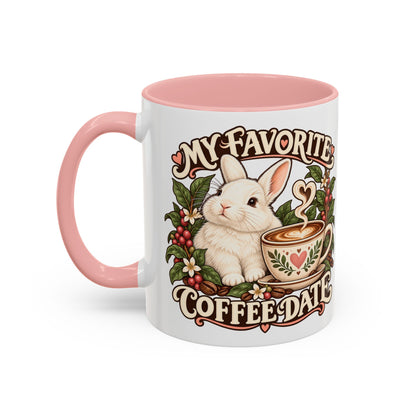 Coffee Companion — Custom Pet Portrait Accent Mug