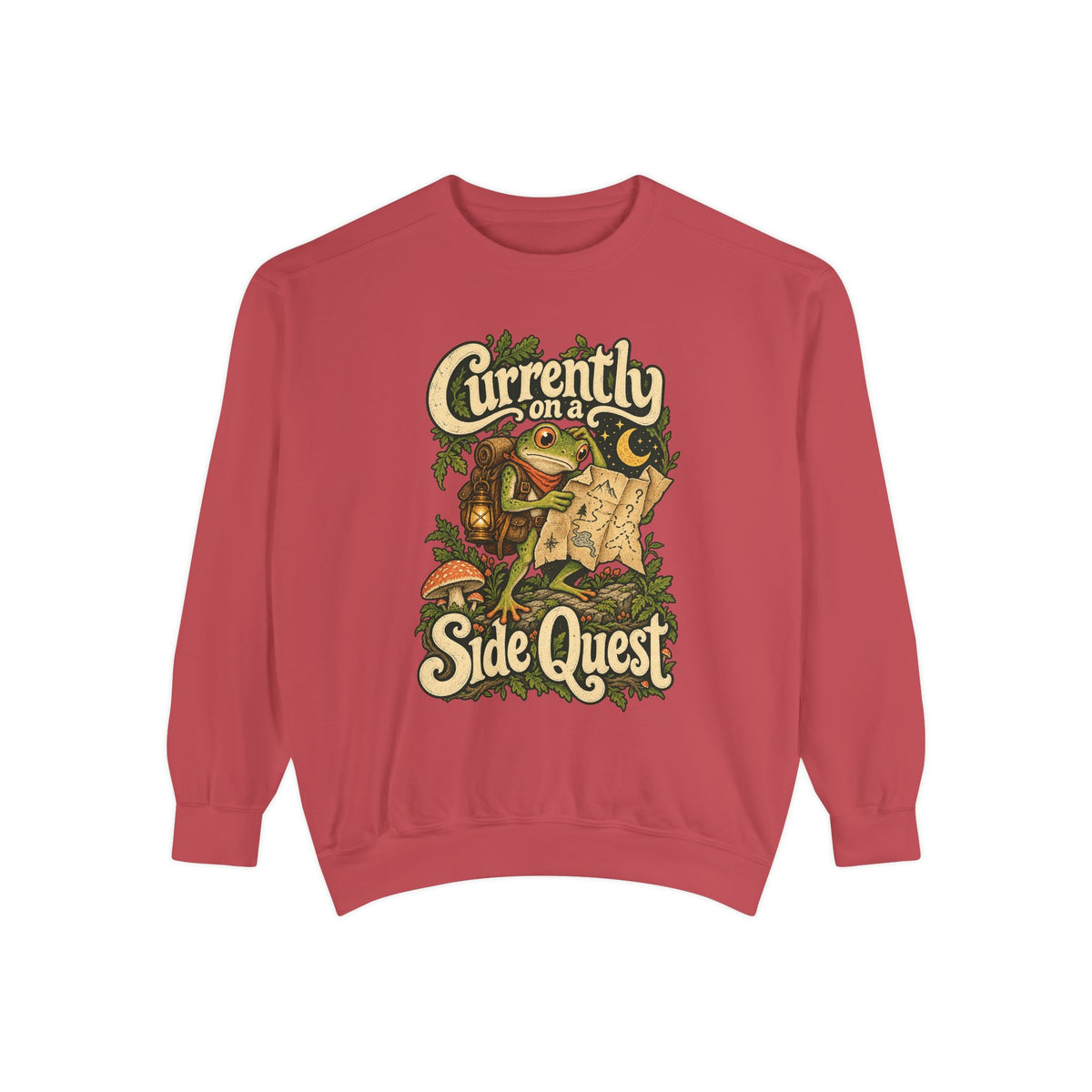 Currently on a Side Quest — Garment-Dyed Crewneck