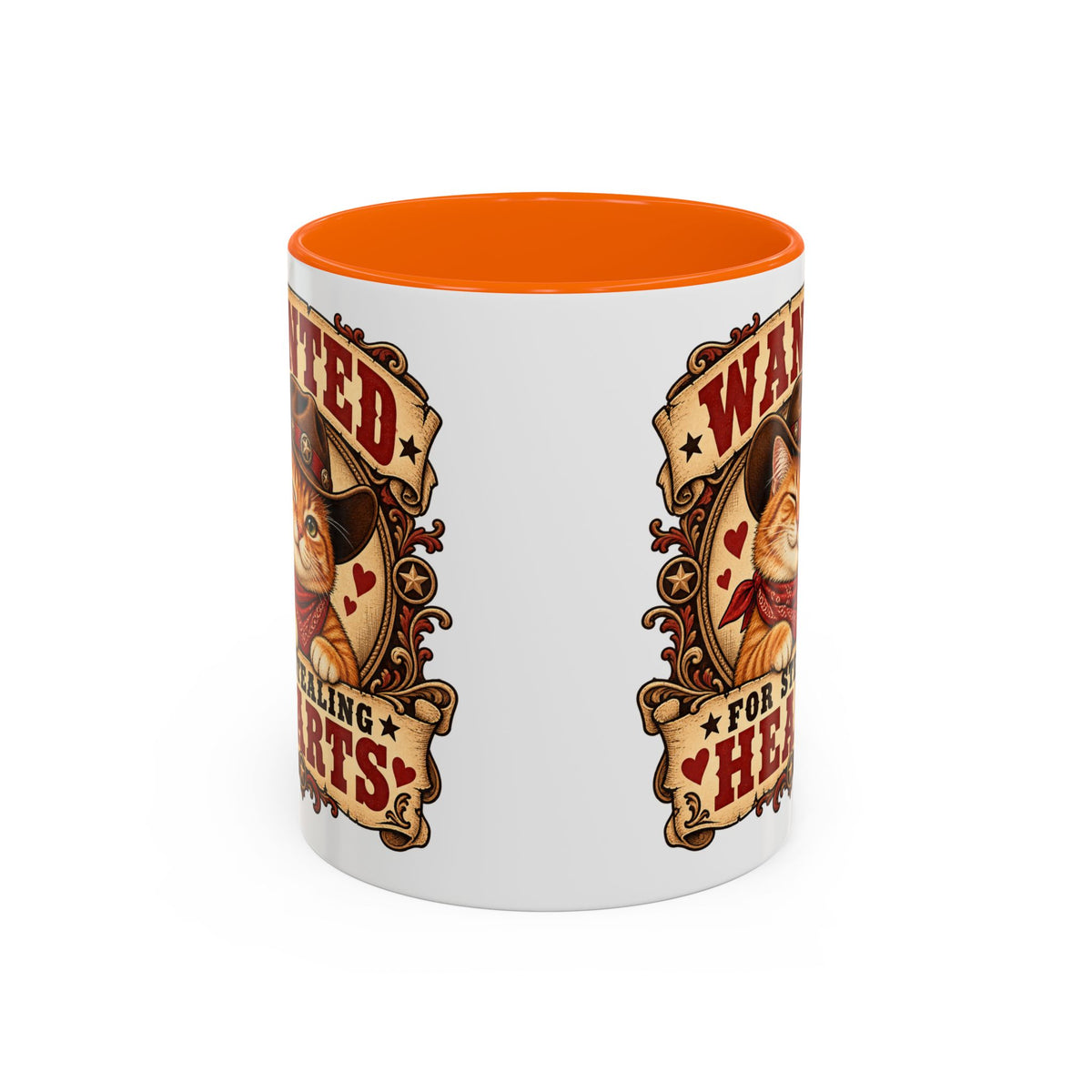 Heart Thief — Custom Pet Portrait Accent Mug