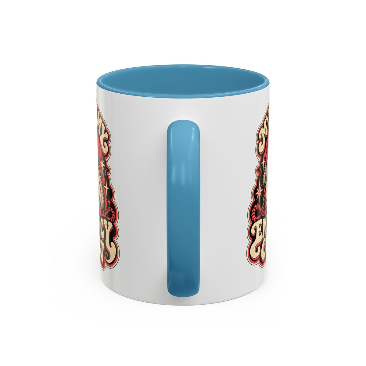 My Cat Is My Emergency Contact — Accent Mug