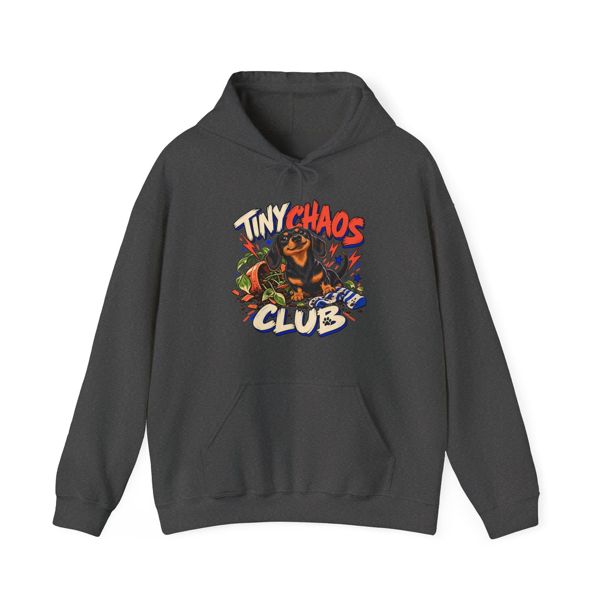 Tiny Chaos Club — Custom Pet Portrait Hoodie