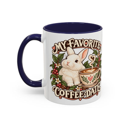 Coffee Companion — Custom Pet Portrait Accent Mug