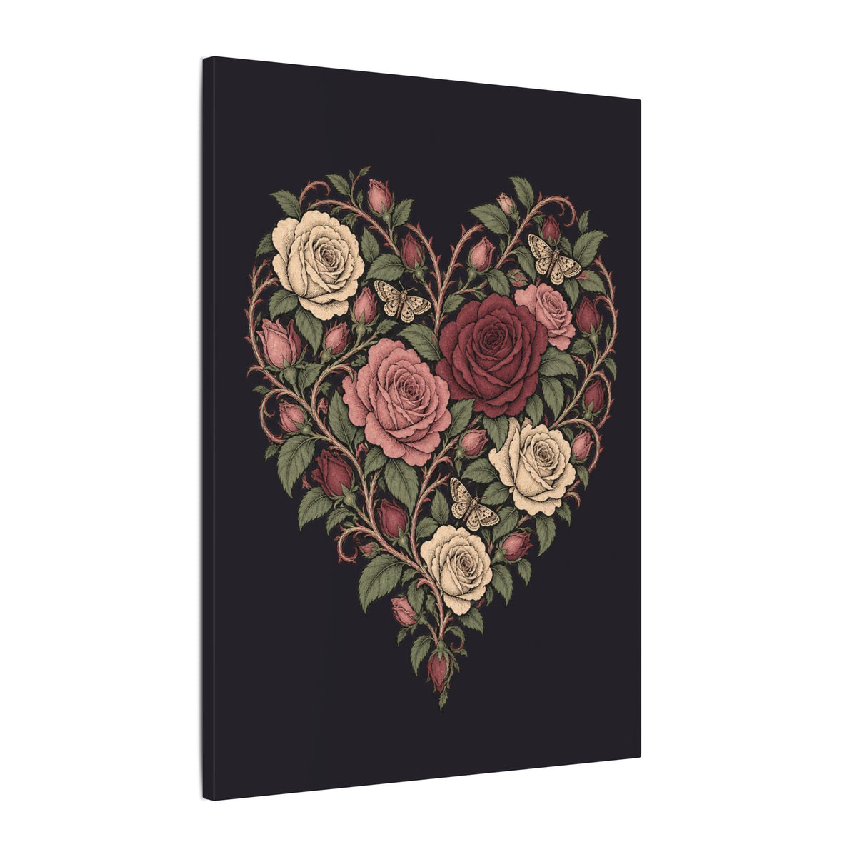Thornheart — Matte Stretched Canvas