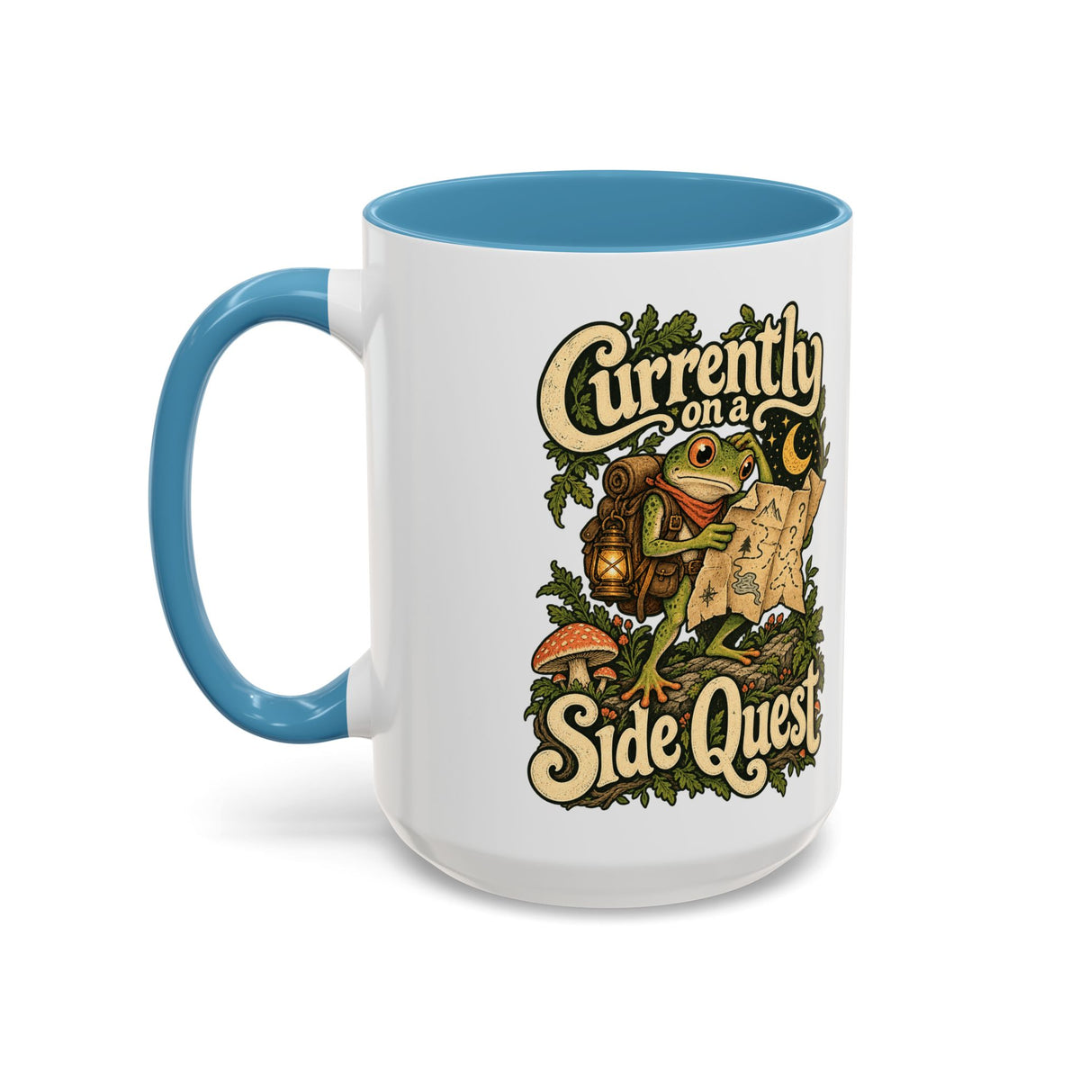 Currently on a Side Quest — Accent Mug