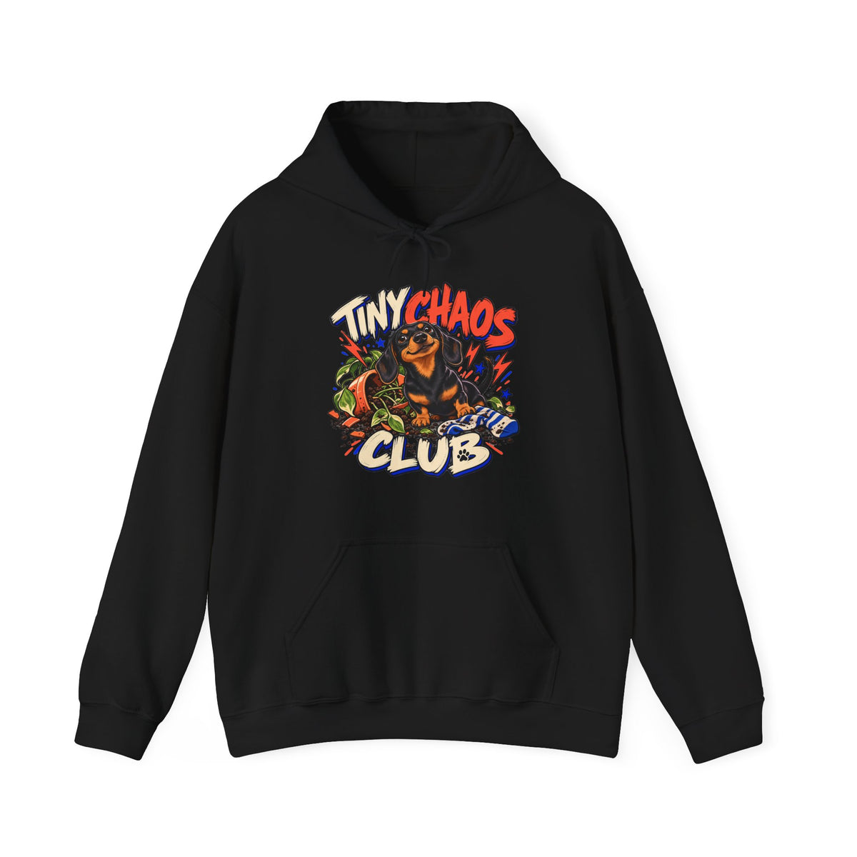 Tiny Chaos Club — Custom Pet Portrait Hoodie
