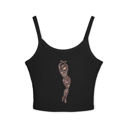 Velvet Wings Muse — Fitted Strap Cami