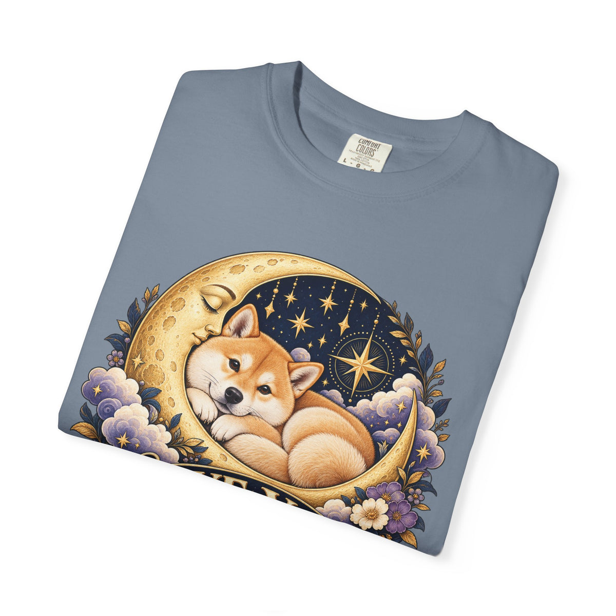 Love You to the Moon — Custom Pet Portrait Premium Tee