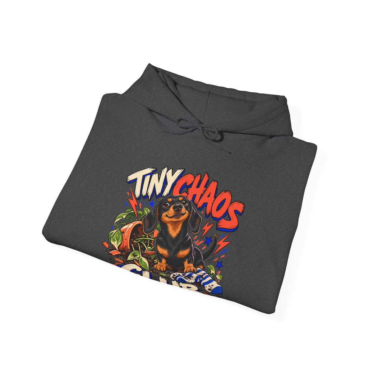 Tiny Chaos Club — Custom Pet Portrait Hoodie