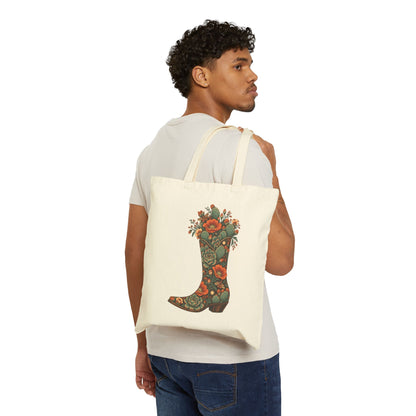 Afterglow Boot — Cotton Canvas Tote