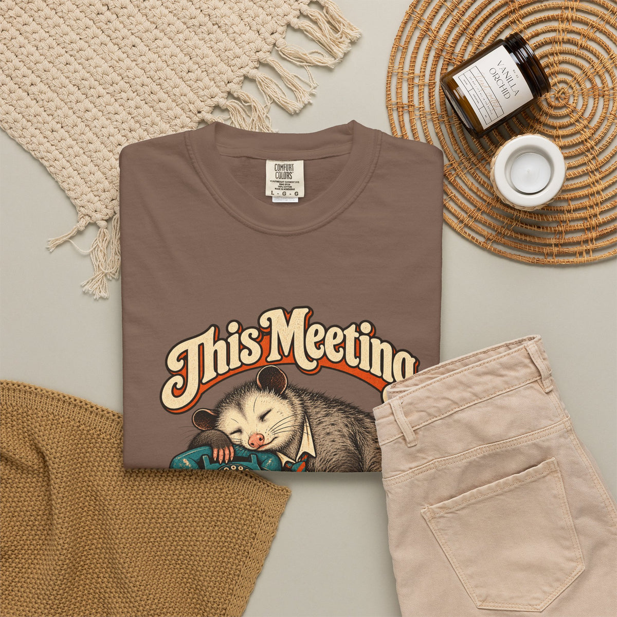 This Meeting Could Have Been a Nap — Garment-Dyed Tee