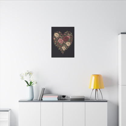 Thornheart — Matte Stretched Canvas