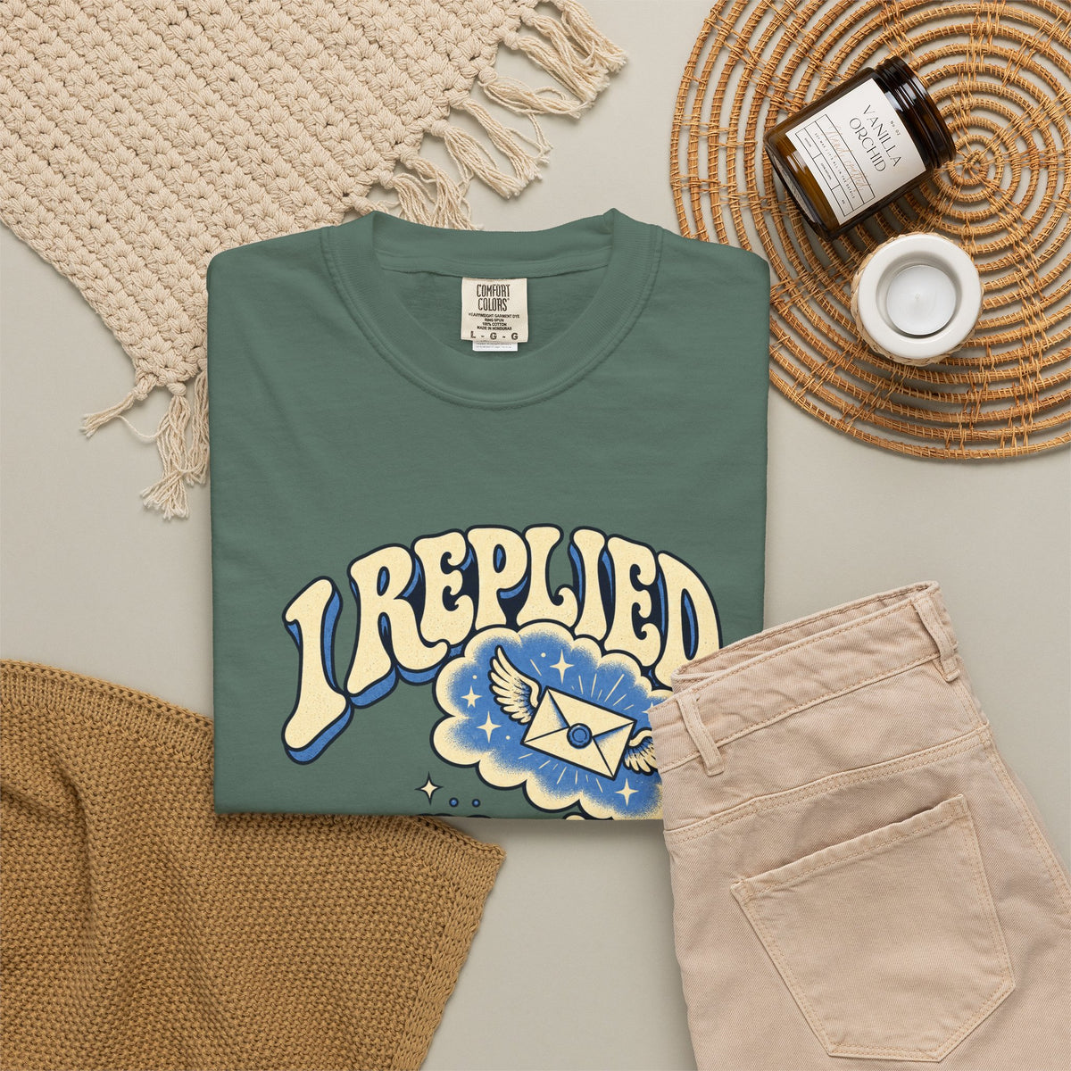 I Replied in My Head — Garment-Dyed Tee
