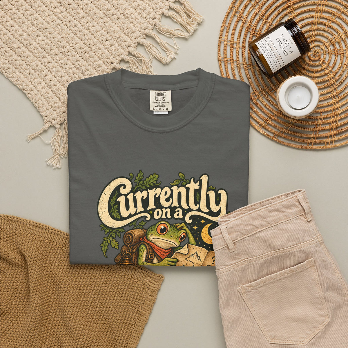 Currently on a Side Quest — Garment-Dyed Tee