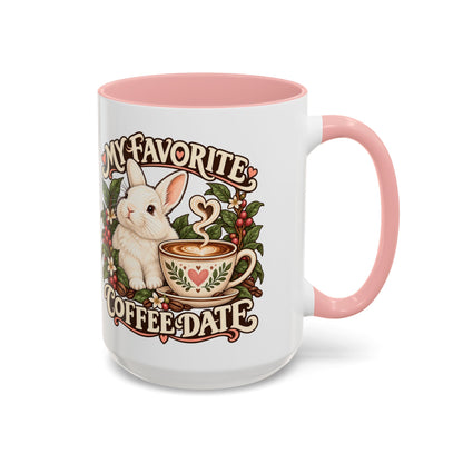 Coffee Companion — Custom Pet Portrait Accent Mug