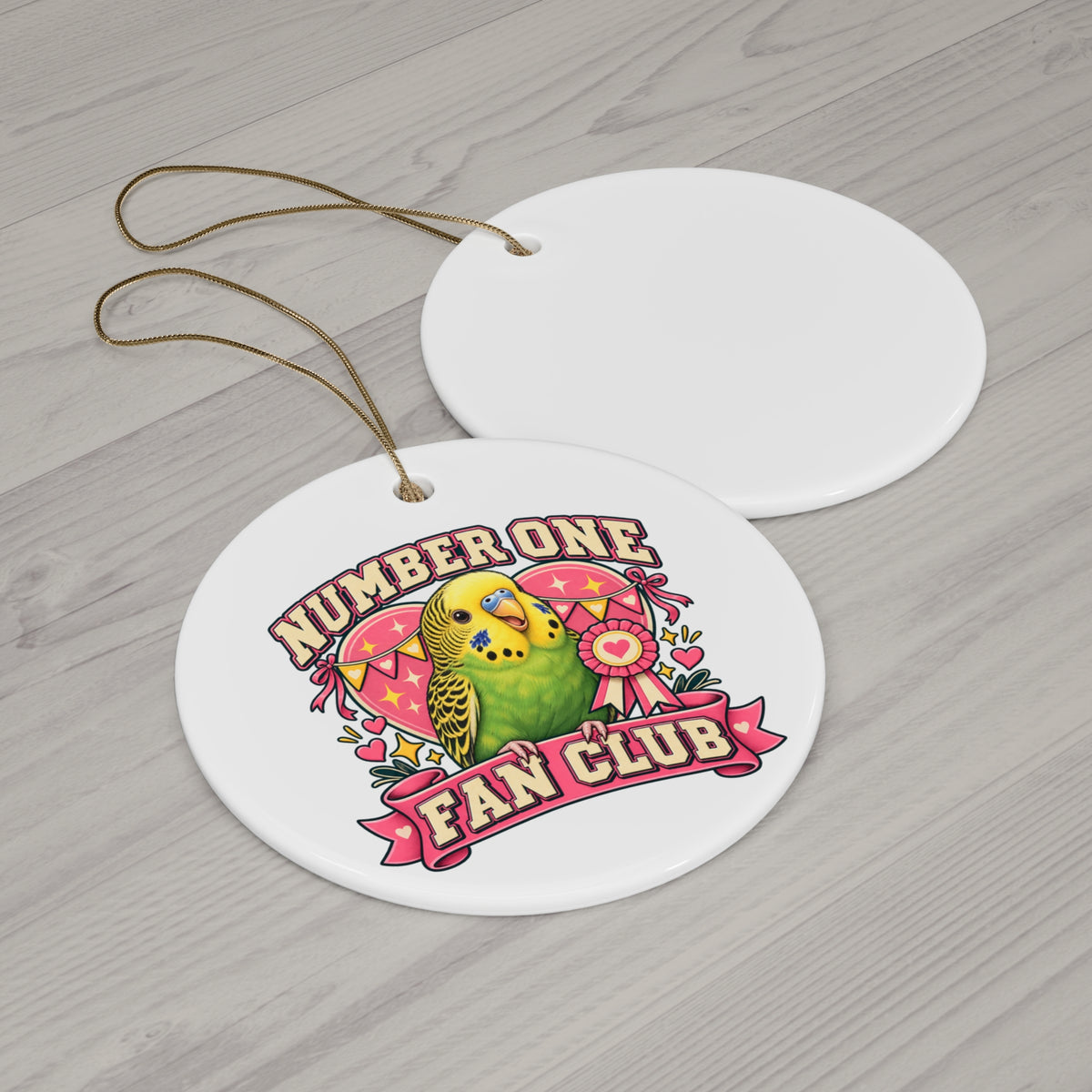 Pet Fan Club — Custom Pet Portrait Keepsake Ornament