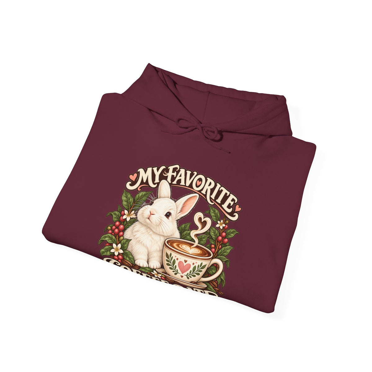 Coffee Companion — Custom Pet Portrait Hoodie