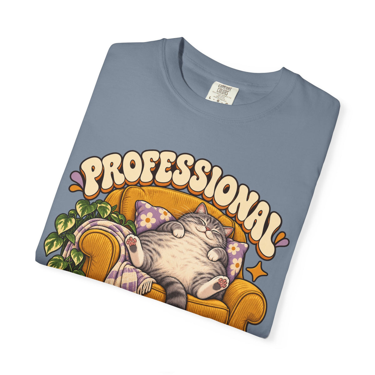 Couch Potato — Custom Pet Portrait Premium Tee