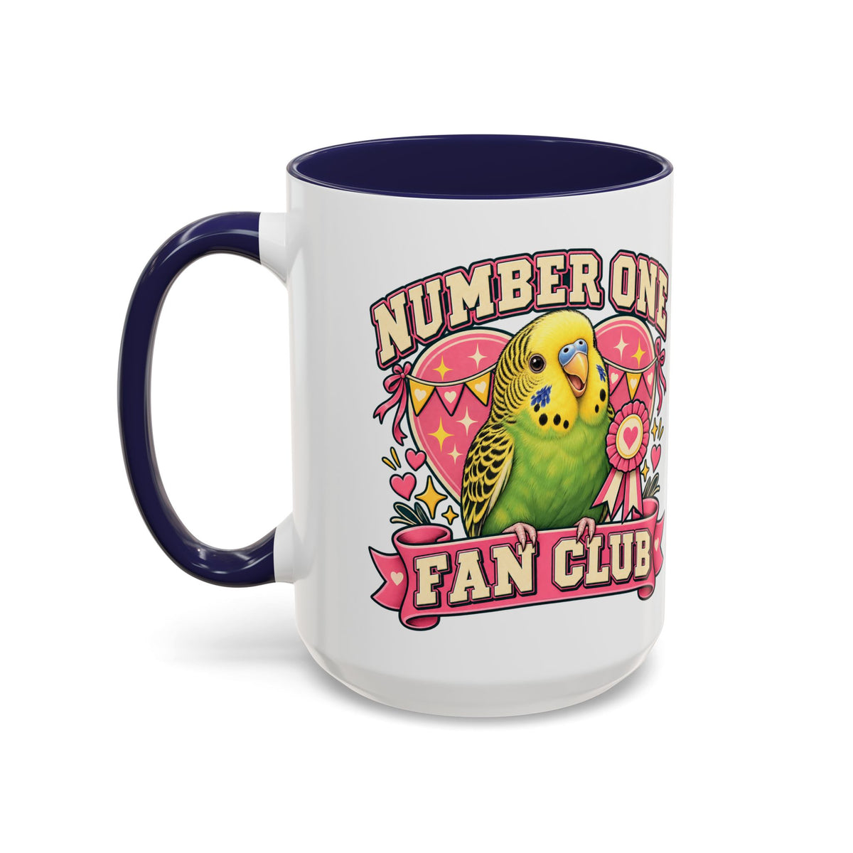 Pet Fan Club — Custom Pet Portrait Accent Mug