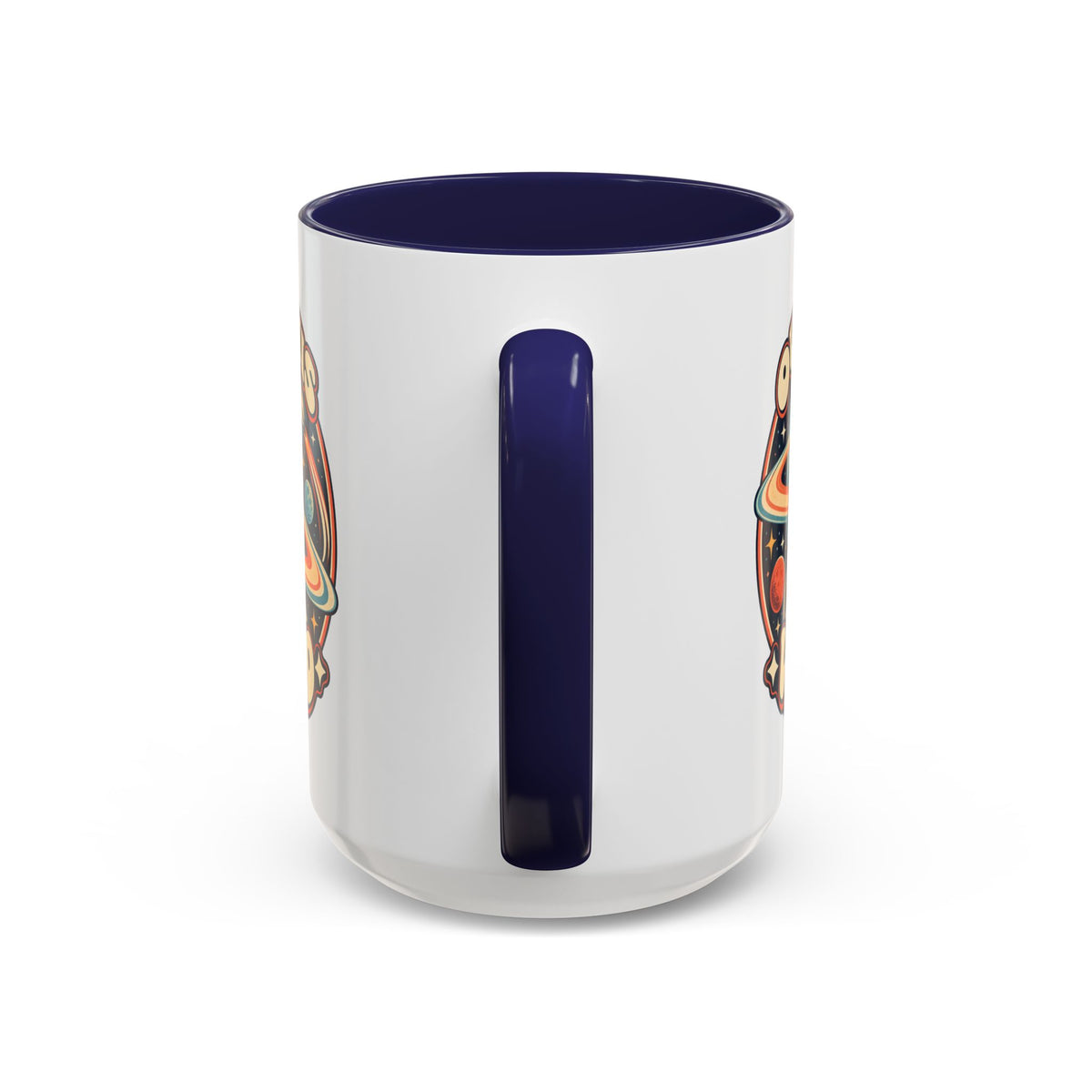 Space Cadet — Custom Pet Portrait Accent Mug