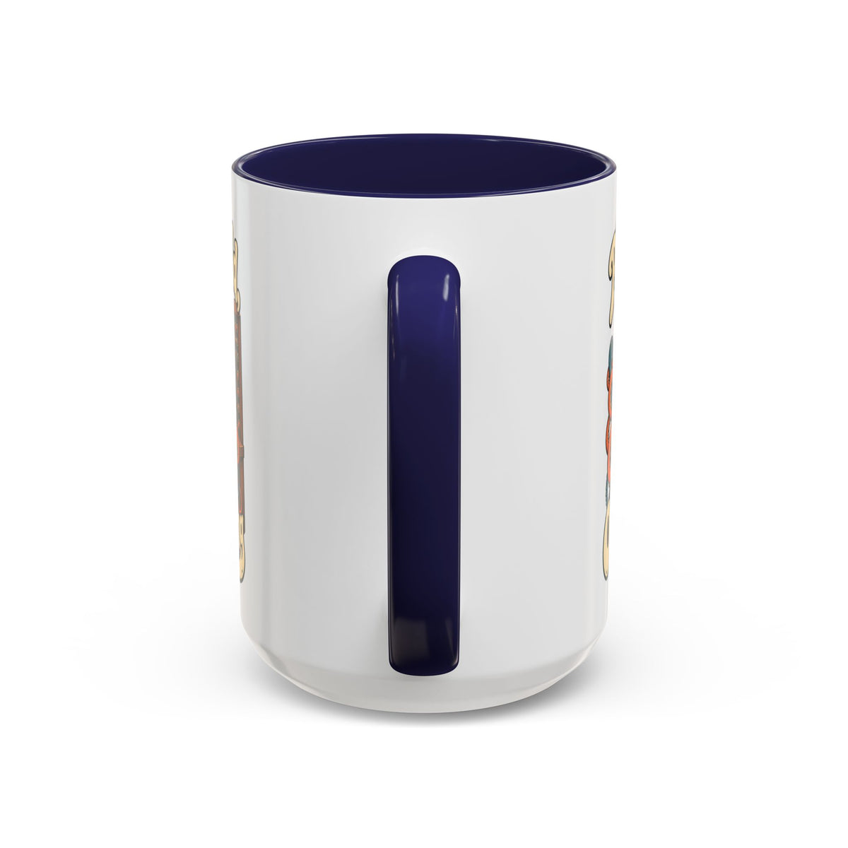 Please Hold, I'm Overthinking — Accent Mug